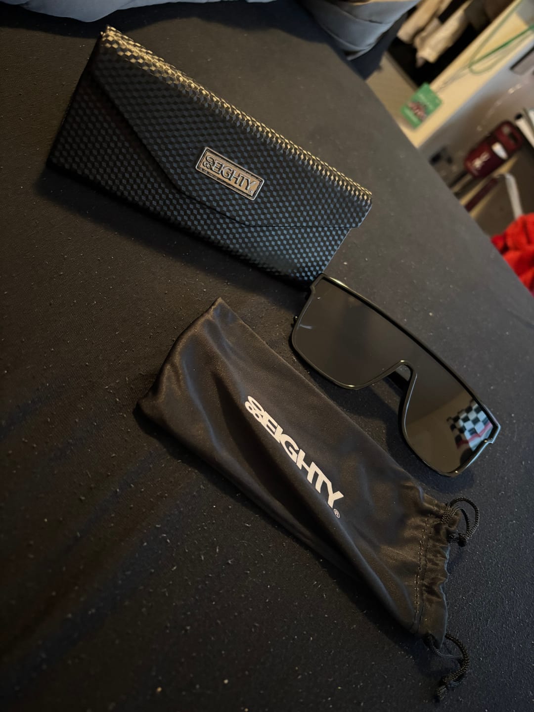 Customer photo review of 80Eighty® Polarized Murk Sunglasses