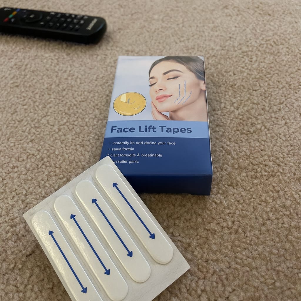 Customer photo review of Visage Lift nevidljive trakice za instant zatezanje lica 1+1 GRATIS
