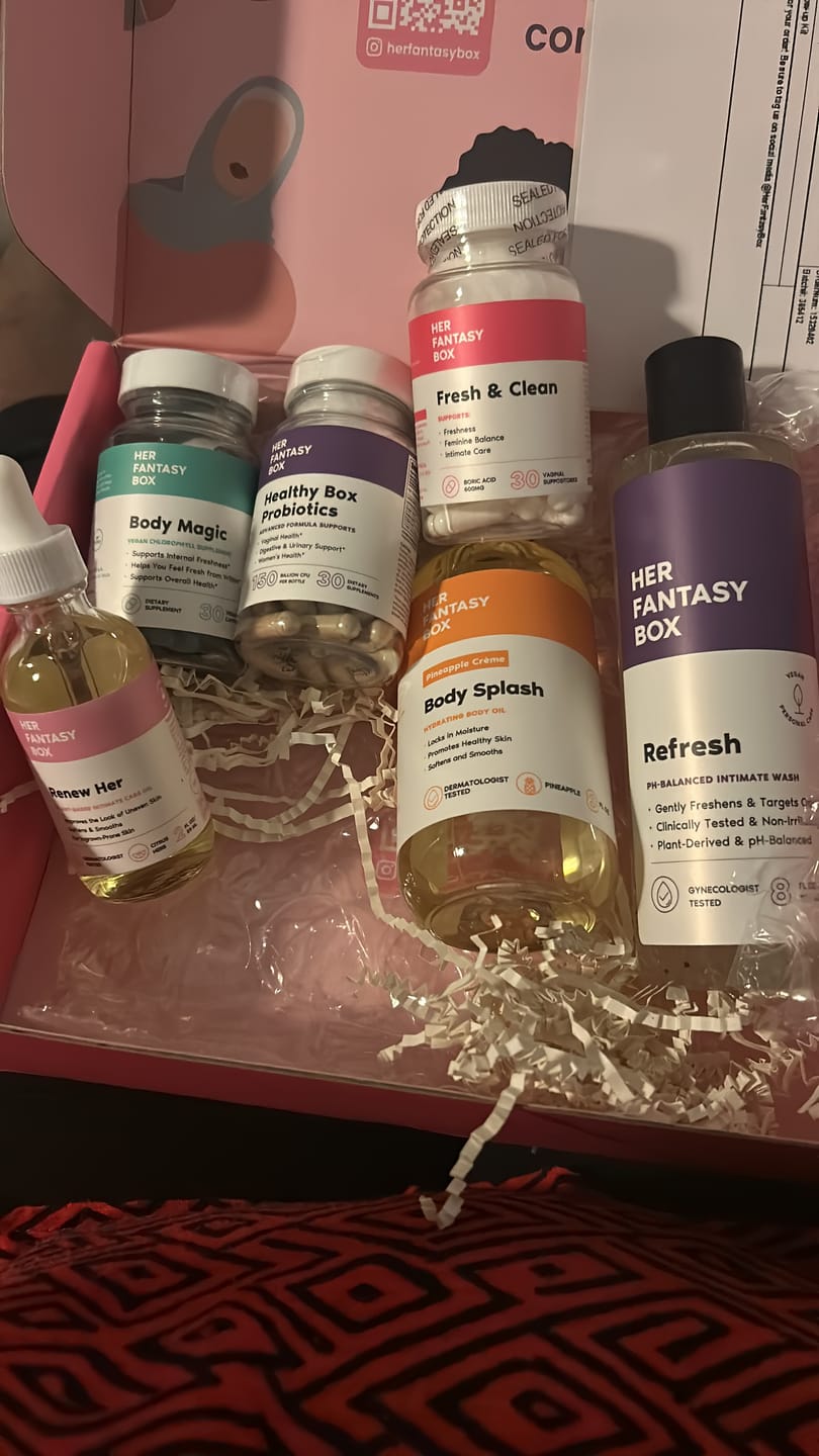 Customer photo review of Ultimate Glow-Up Kit