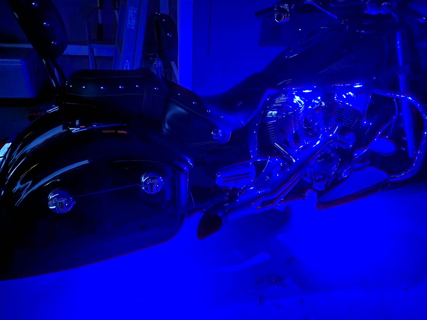 Customer photo review of Easy Install Moto LED Light Kit