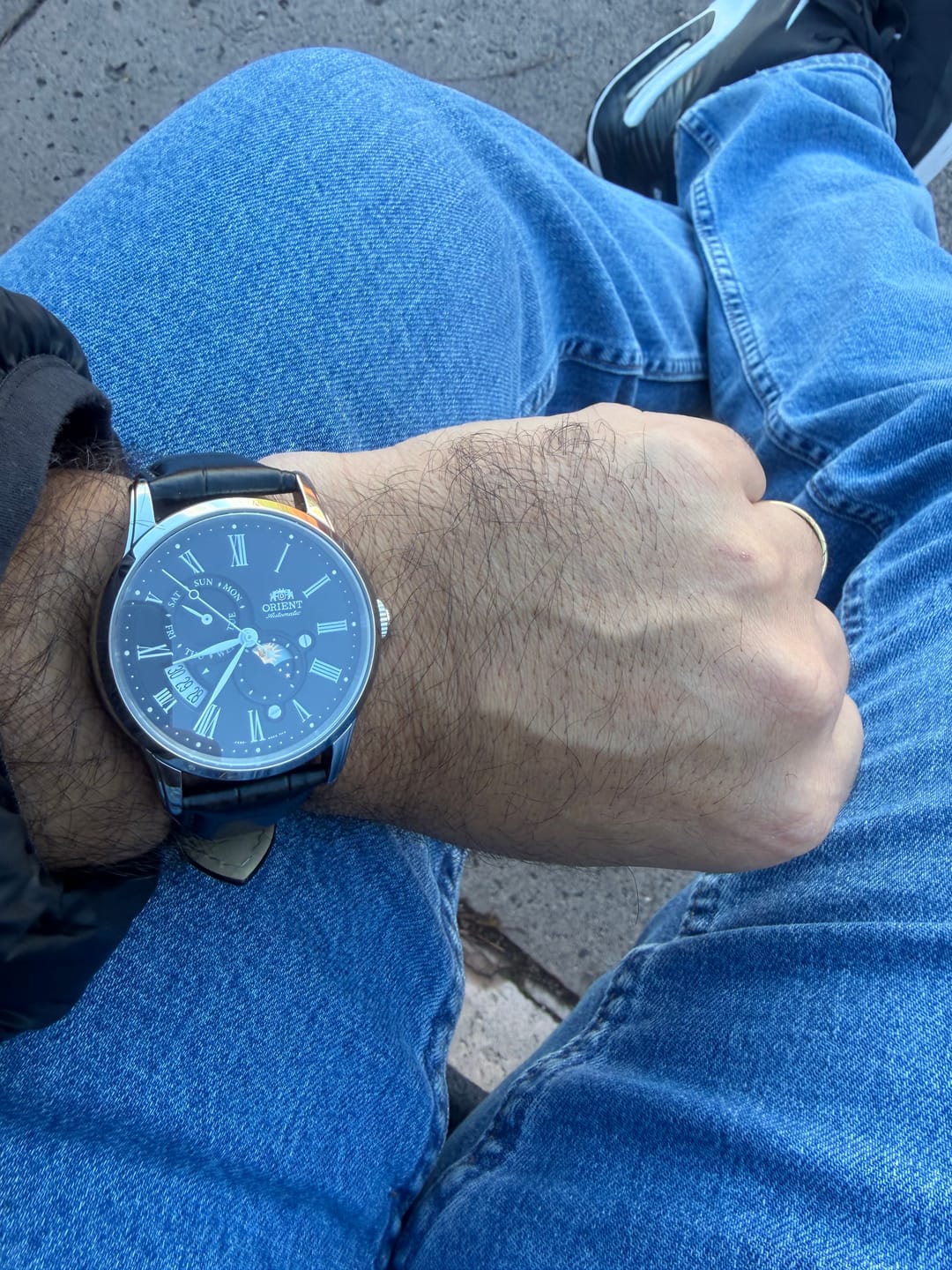 Customer photo review of Reloj Orient Automatic RA-AK0010B Sun & Moon Sapphire 42,5 mm