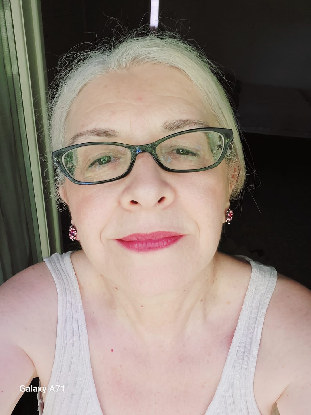 Customer photo review of Orecchini zaky purple