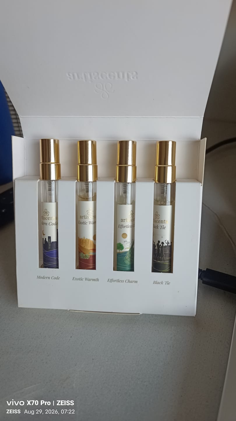Customer photo review of Discovery Set - Masculine