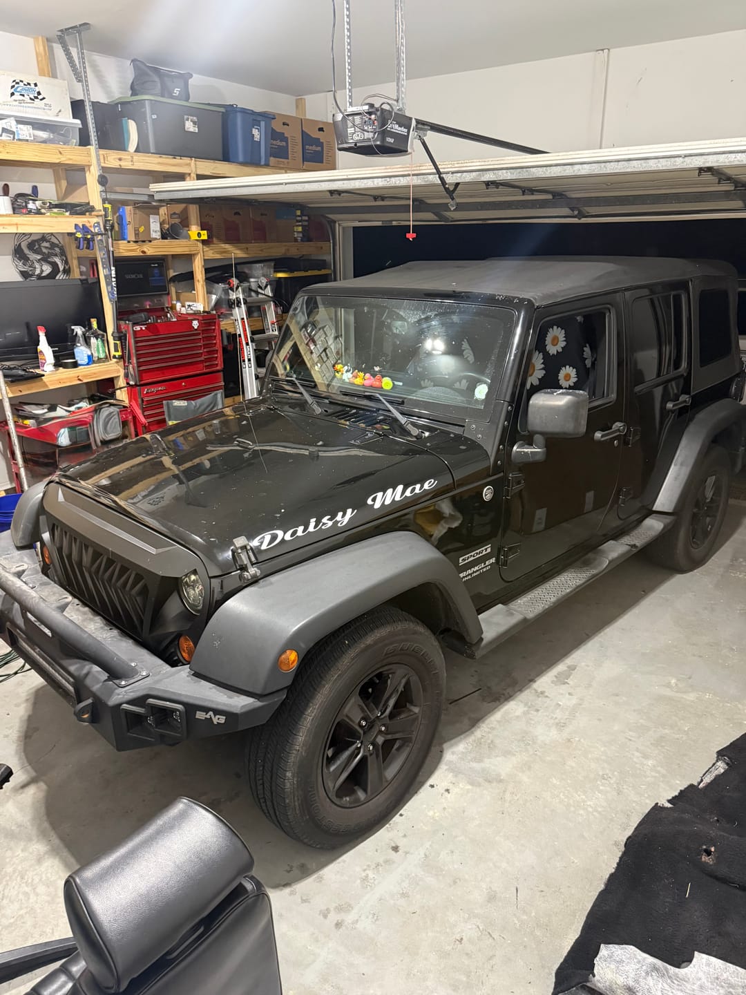 Customer photo review of Hood Lettering | Set of 2