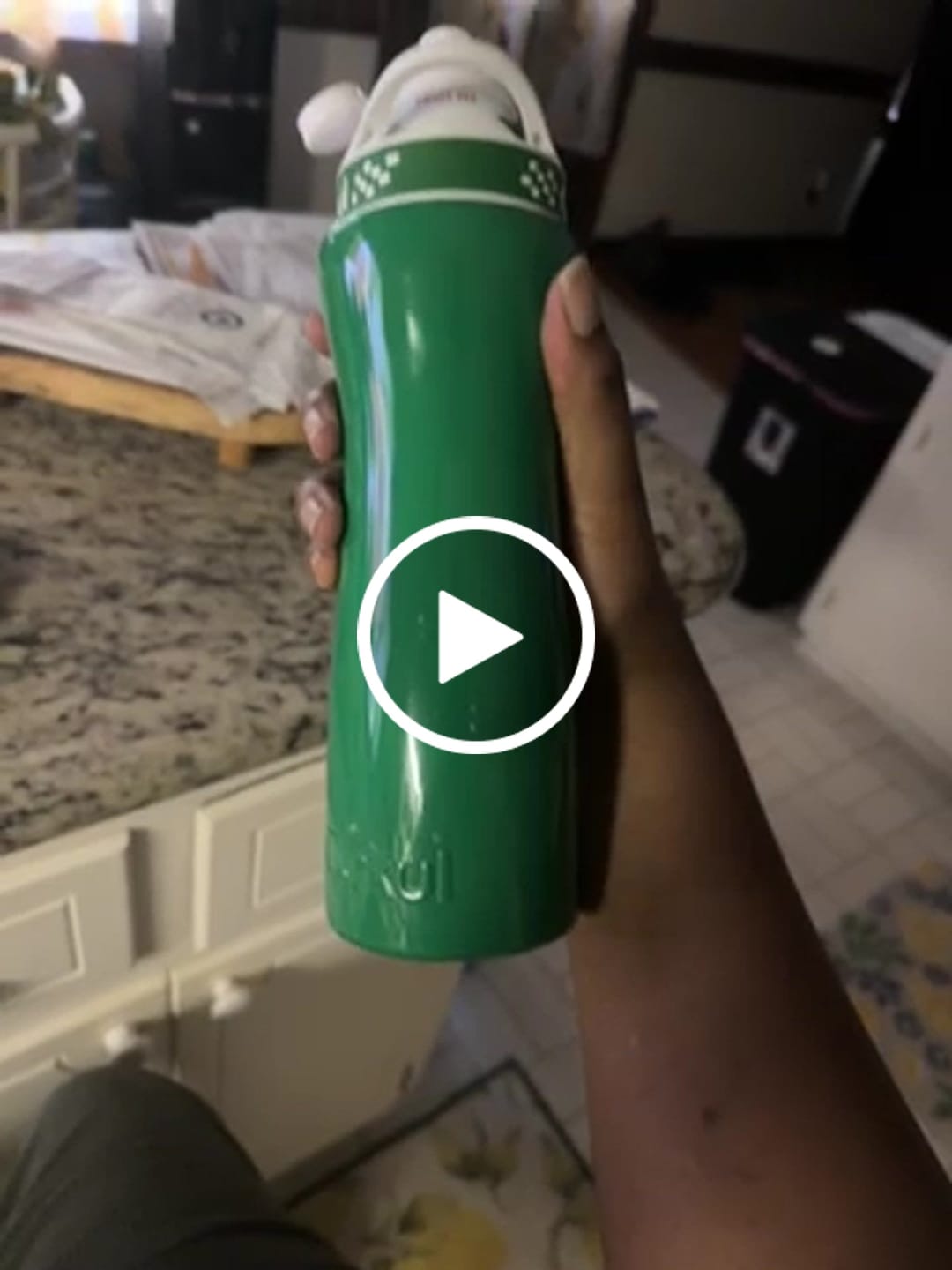 Customer video review of 32oz. Stainless Steel Bottle