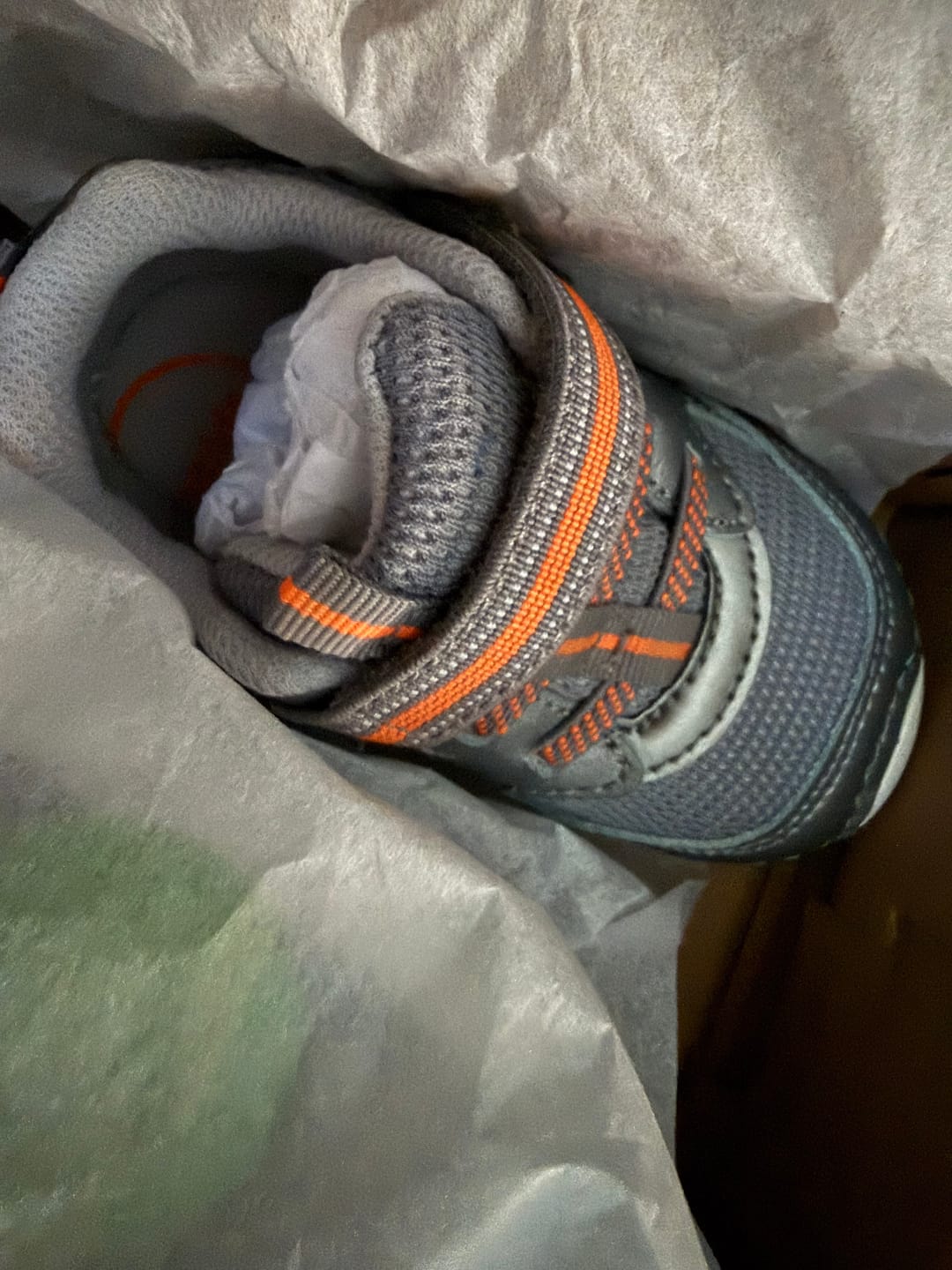 Customer photo review of Stride Rite SM TURBO First Walking Shoes