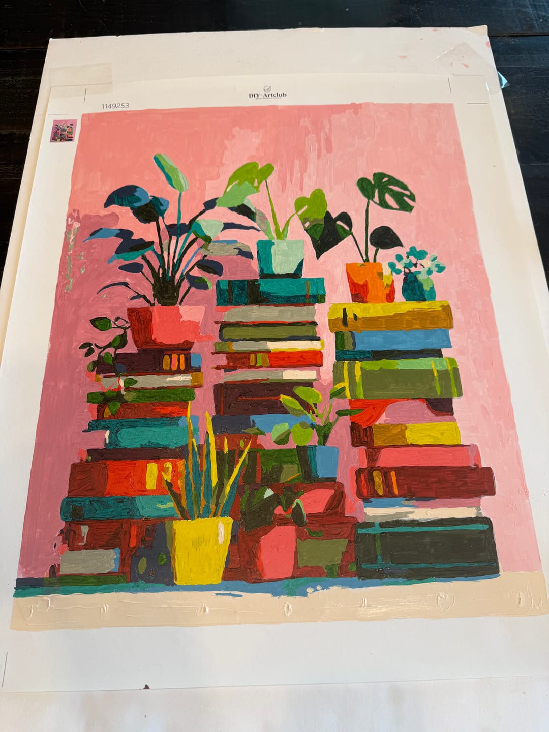 Customer photo review of Growing stories | Paint by Number