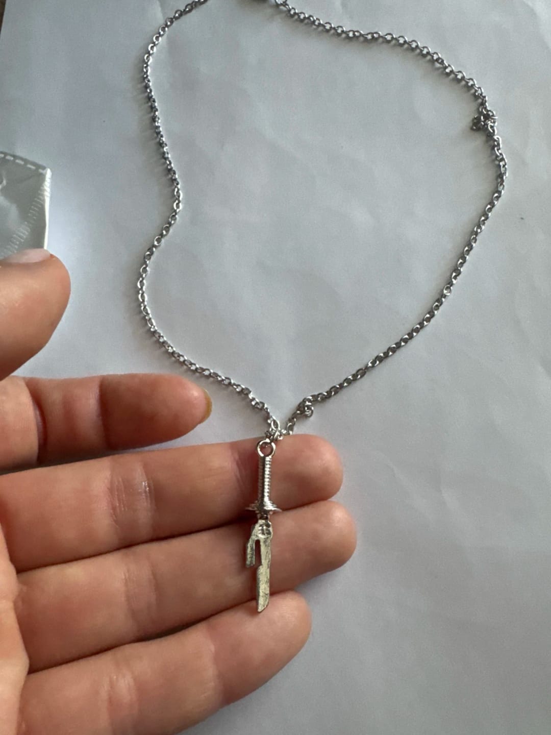 Customer photo review of Collar "Lanza Invertida"