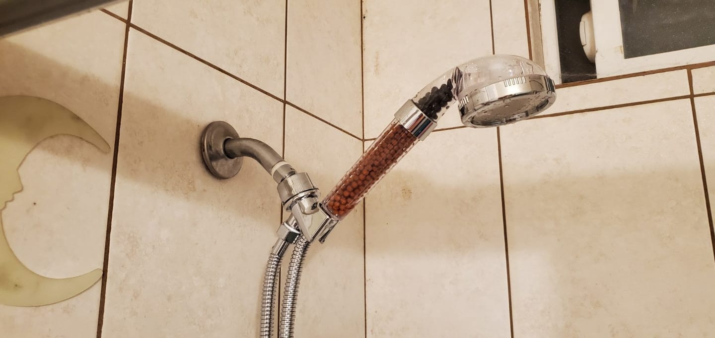 Customer photo review of AquaClear | Duschkopf mit Filter
