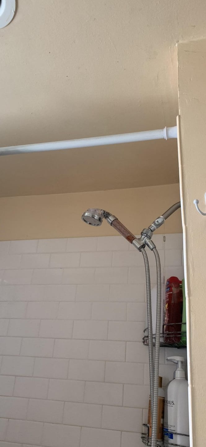 Customer photo review of AquaClear | Duschkopf mit Filter