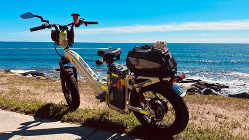 Customer photo review of 2026 WALLKE H7 Ultra Step-Thru | 4000W Off-Grid Power Station E-Bike with Torque Sensor, 37mph Speed