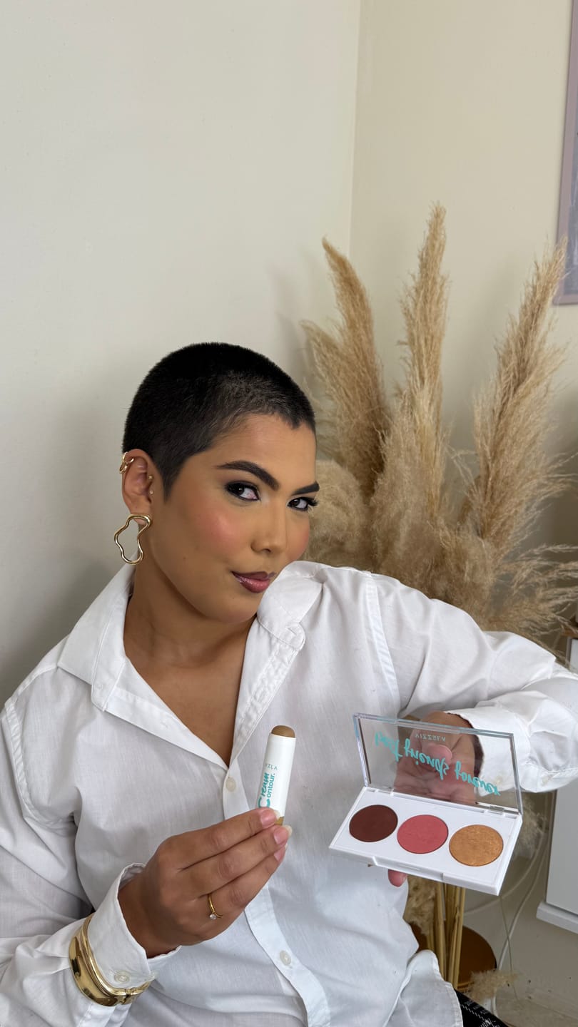 Customer photo review of Cream Contour - Contorno Stick Vizzela