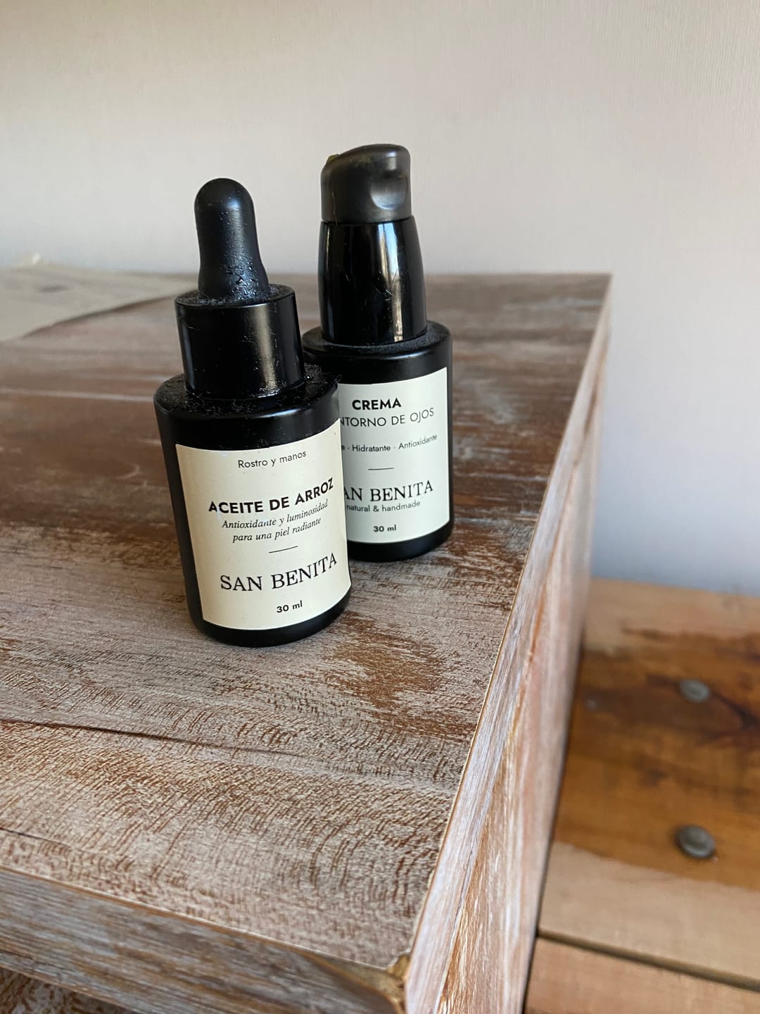 Customer photo review of Aceite de Arroz