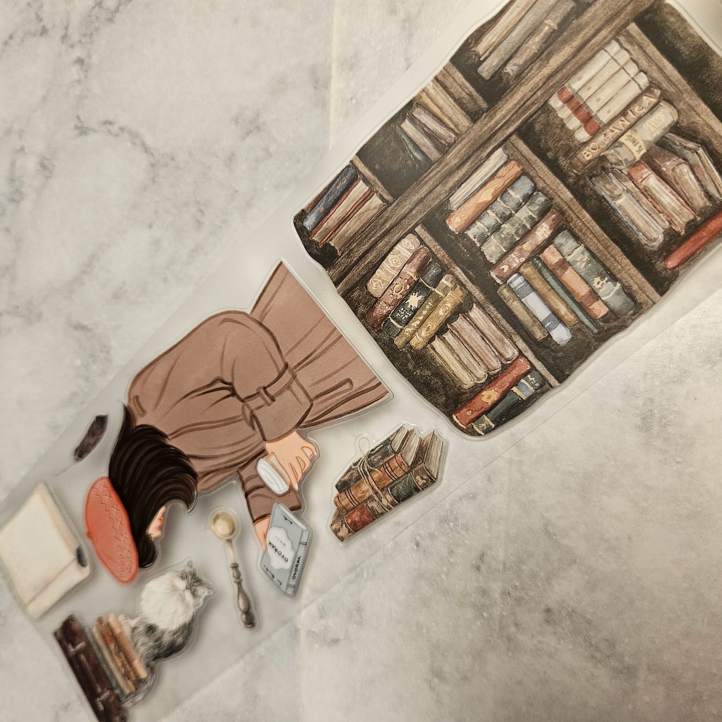 Customer photo review of Magic Library Pre-cut PET Tape [3.O]