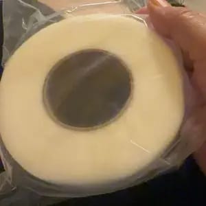 Customer photo review of Adesivo Tessile Senza Cuciture Nastro Termoadesivo Bianco