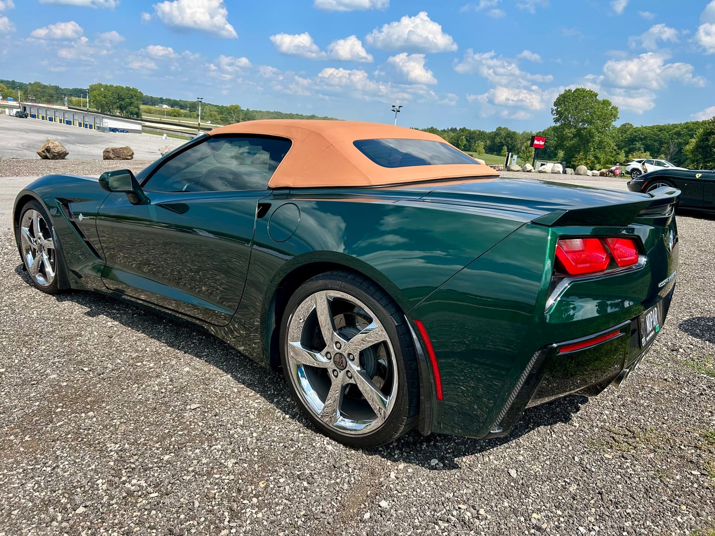 Customer photo review of Corvette C7 Extended Front & Rear Splash Guards