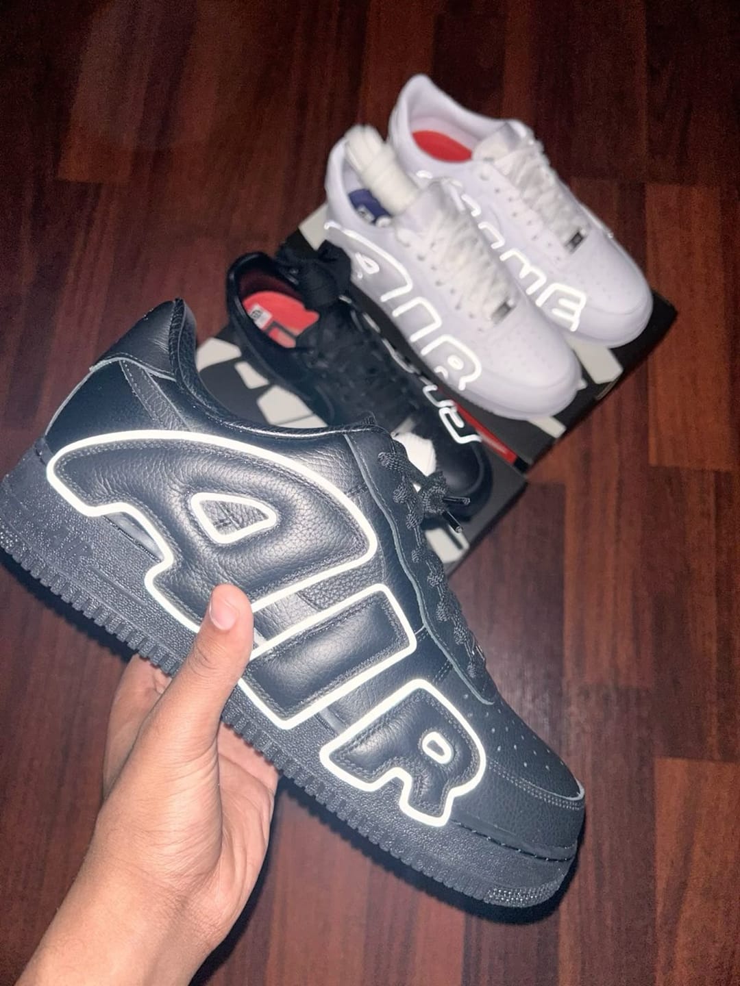 Customer photo review of Nike x CPFM Air Force 1 "Triple White"