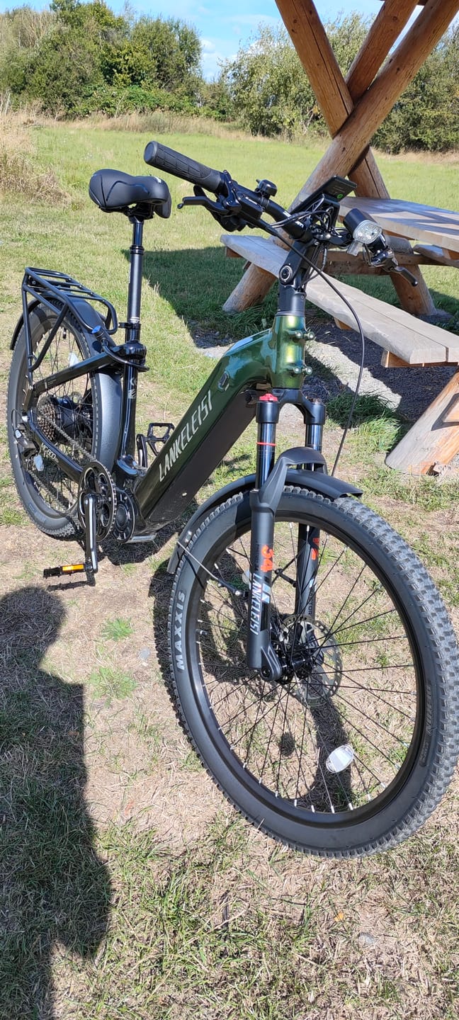 Customer photo review of Lankeleisi MG600 Lite 27.5" Trekking SUV E-bike (720Wh)