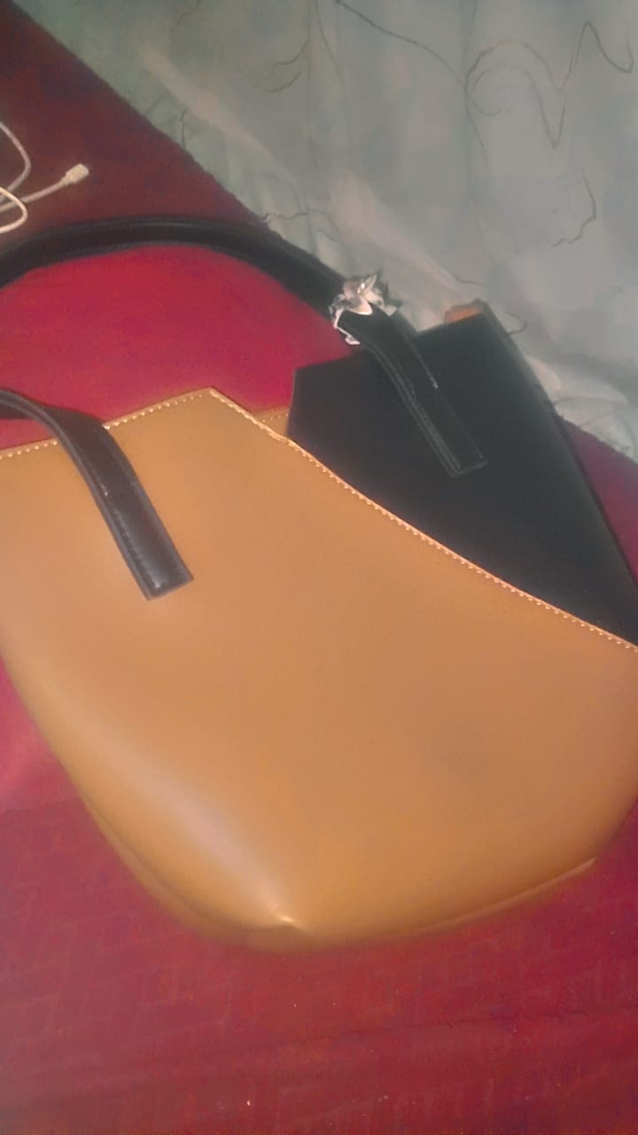 Customer photo review of Nyra - Mustard/Black
