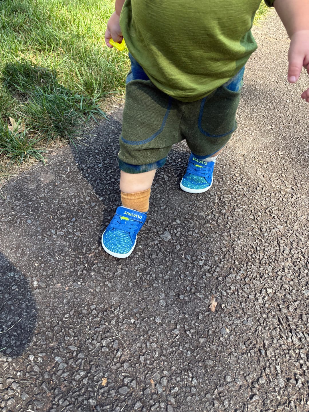 Customer photo review of Kid's Luck Ⅰ - Wide Toe Box Barefoot Shoes