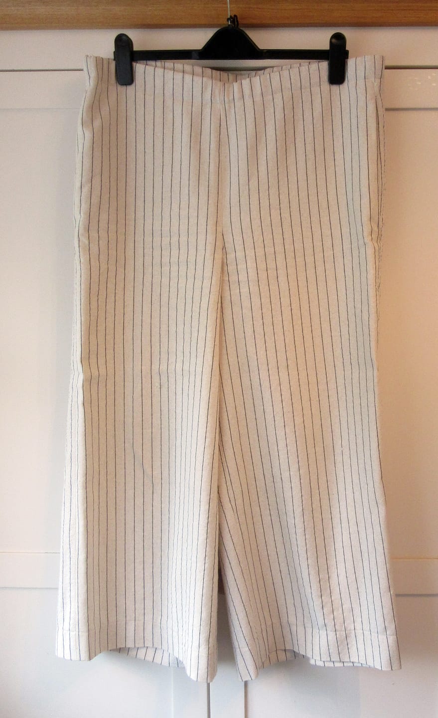 Customer photo review of Striped Yarn Dyed Linen Viscose Fabric