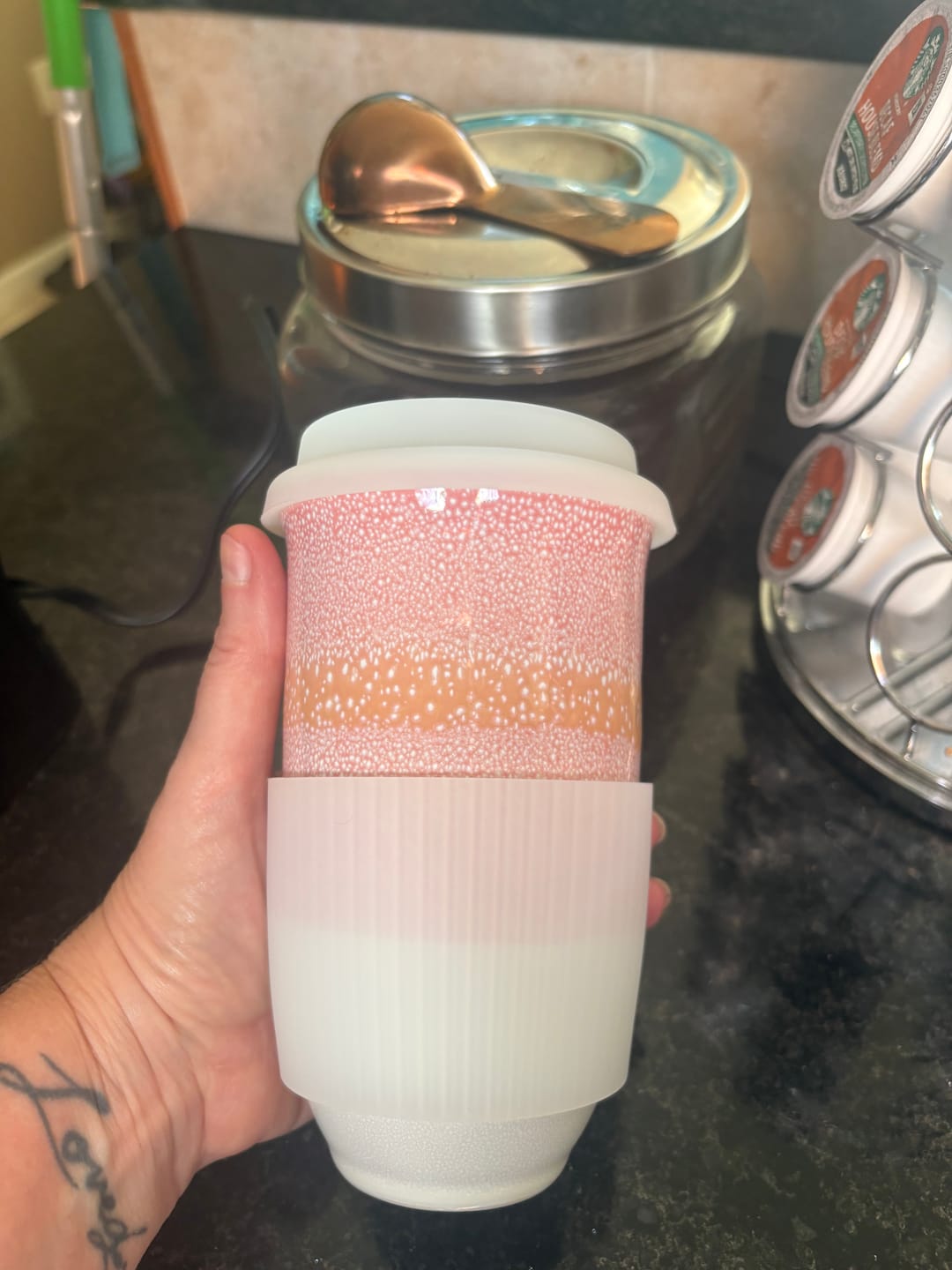Customer photo review of Afterglow Cup 16oz