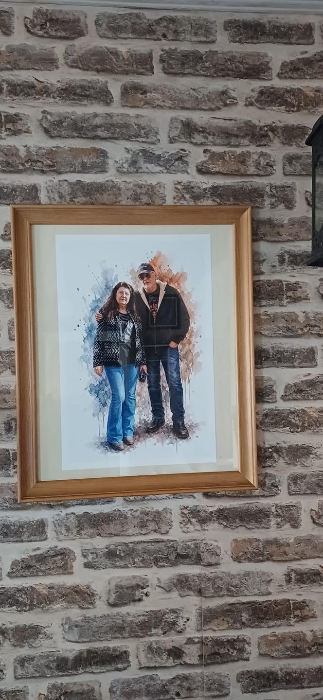 Customer photo review of Euer Foto als Kunstwerk – mit Live-Vorschau, als Poster oder Leinwand