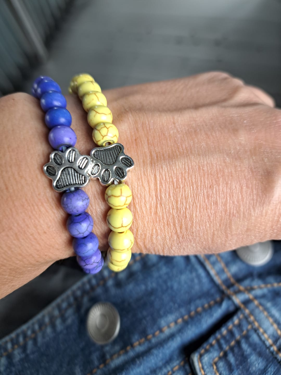 Customer photo review of Kutyákért Karkötő