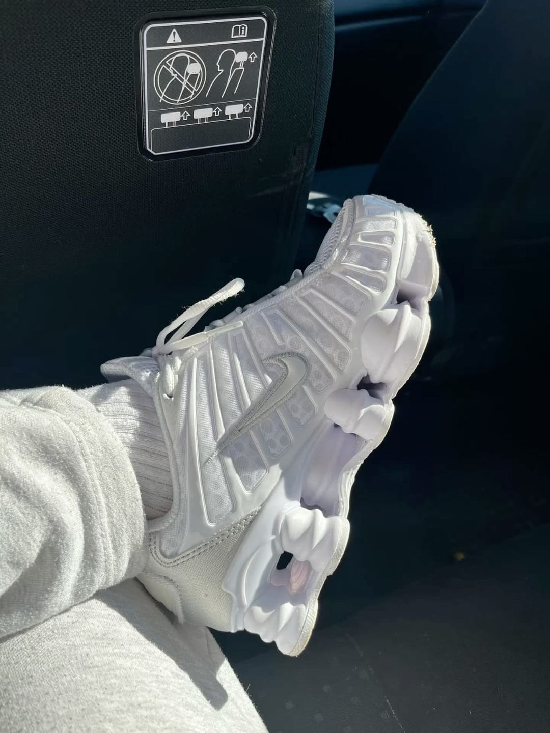 Customer photo review of 2x Nike Shox TL ( Black and White)