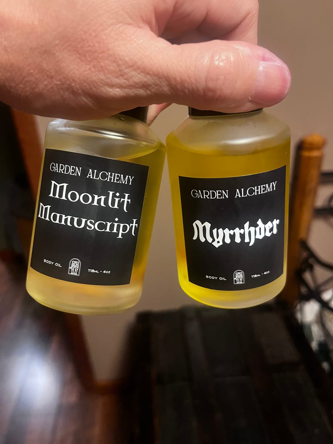 Customer photo review of MOONLIT MANUSCRIPT BODY OIL