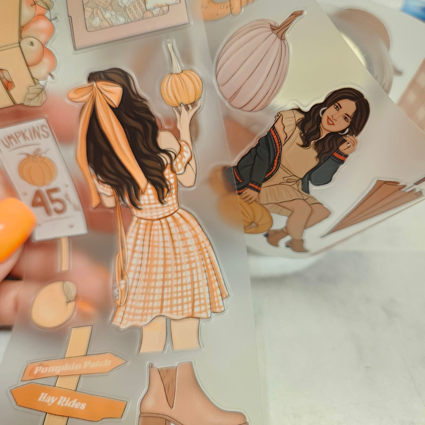 Customer photo review of Fall Festival Pre-cut PET Tape [3.O]