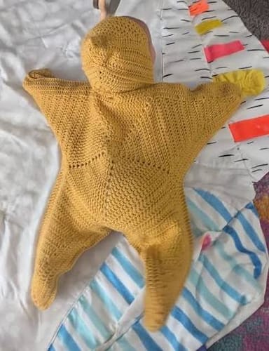 Customer photo review of PufiBebe - Yıldız Bebek Tulumu