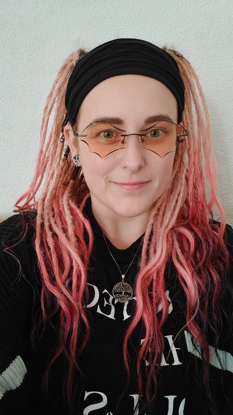 Customer photo review of Batty Eyeglasses