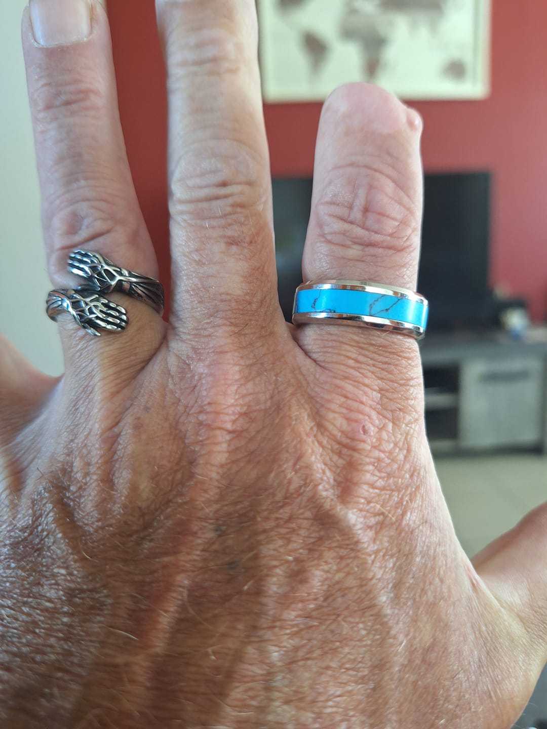 Customer photo review of TURQUOISE BAND.