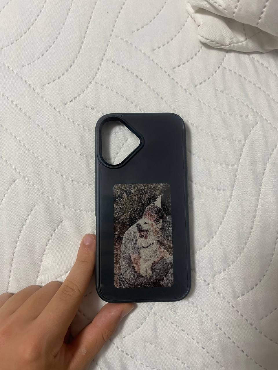Customer photo review of Funda Personalizada con Foto de tu Mascota
