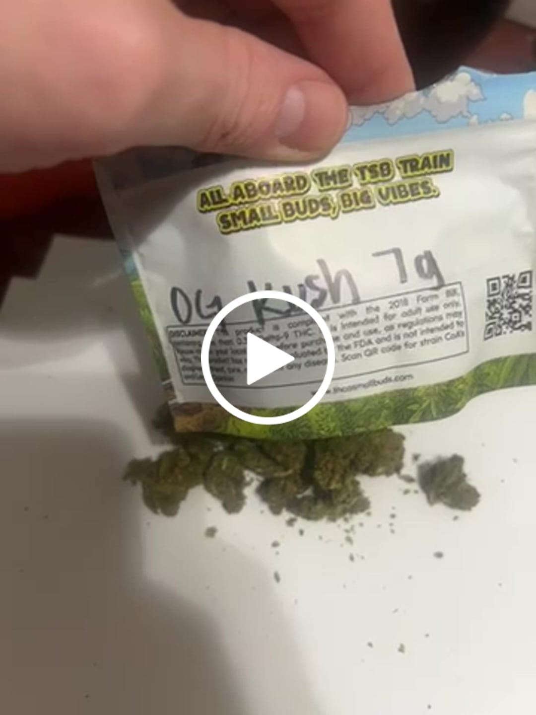 Customer video review of OG Kush THCA Autoflower