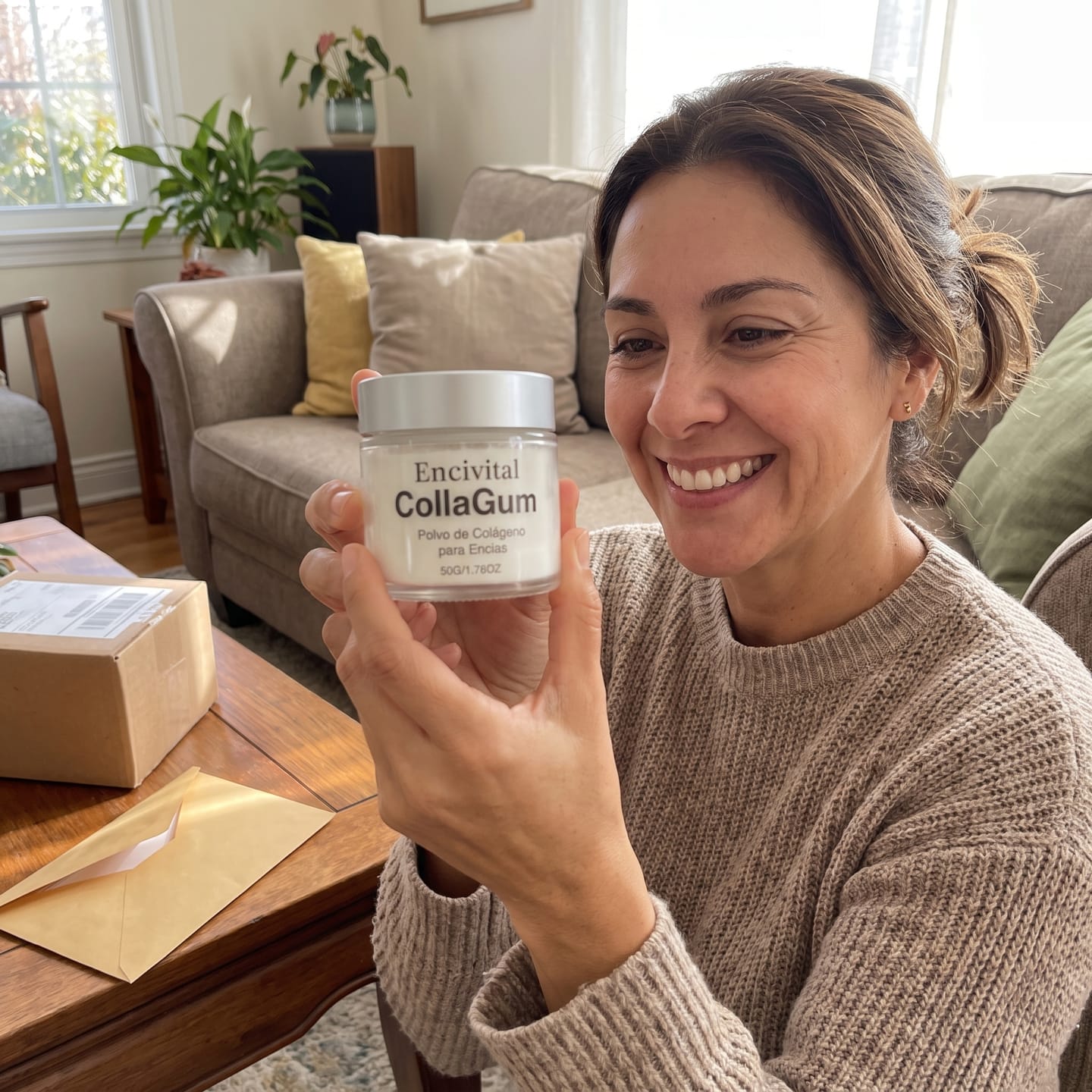 Customer photo review of Encivital Polvo de Colágeno para Encías