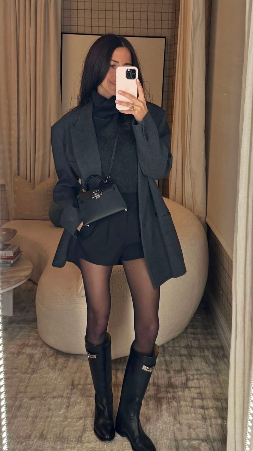Customer photo review of Saint Remy  Leather Boots