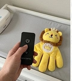 Customer photo review of Peluche Sensorial Palmaditas Automáticas