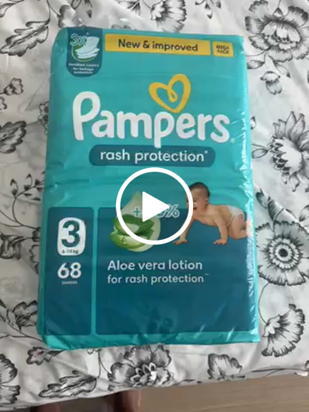 Customer video review of Pampers ML Diapers Mega Pack