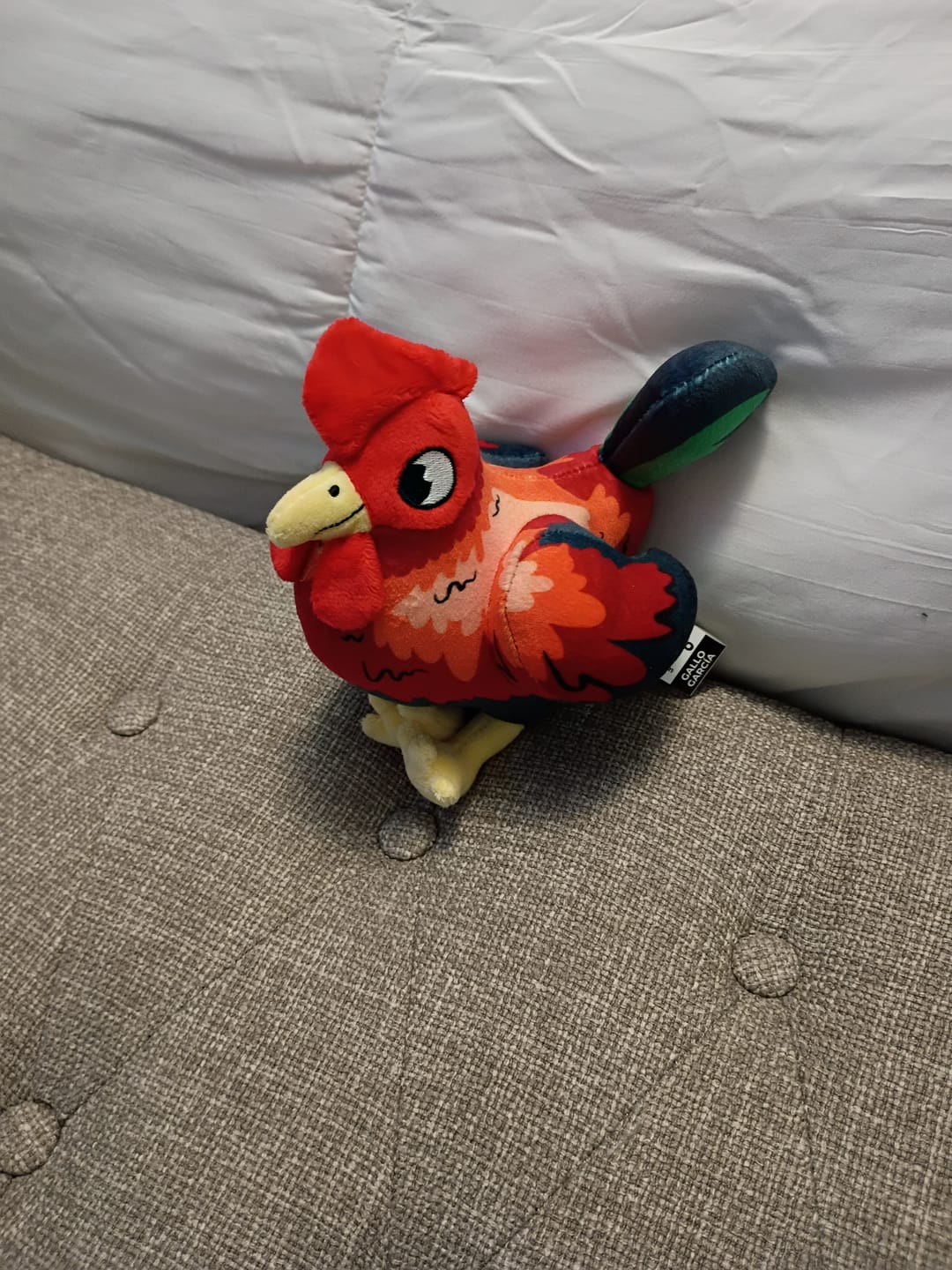 Customer photo review of El Gallo García | Peluche con Sonido