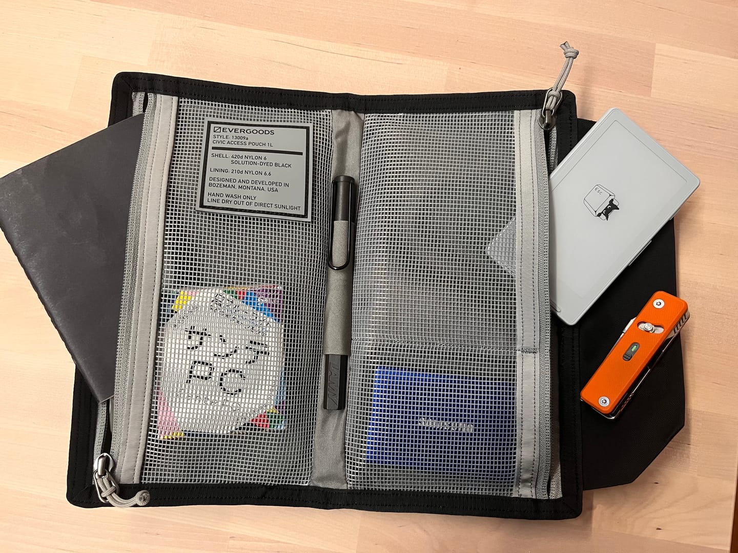 Customer photo review of CIVIC Access Pouch 1L