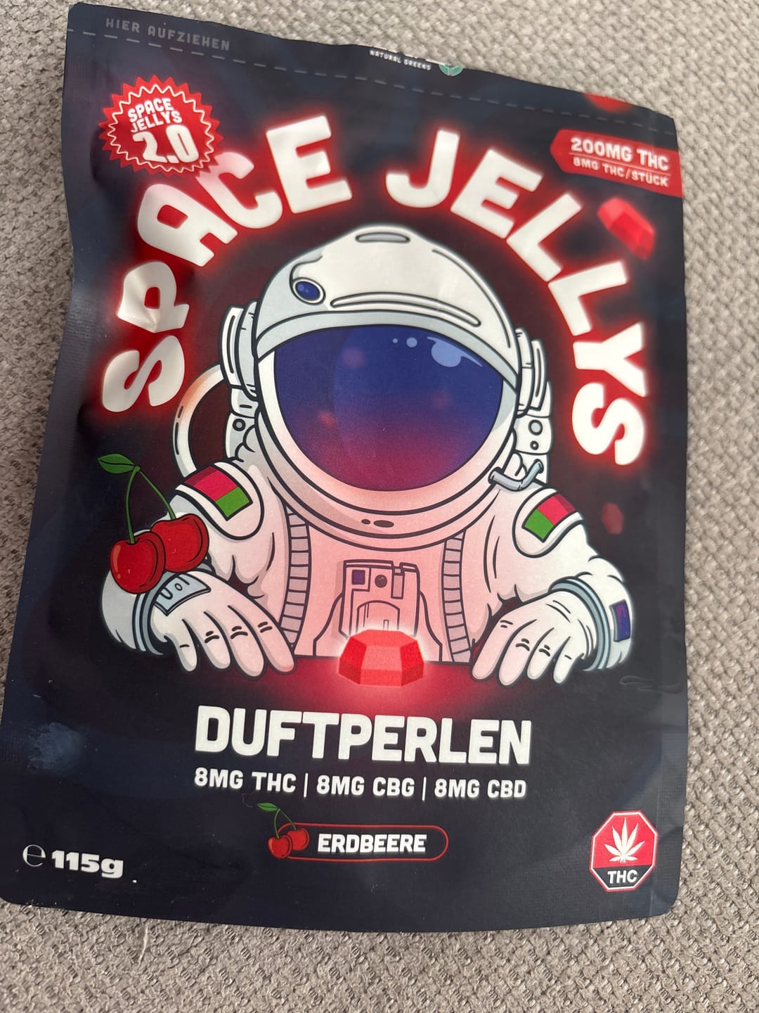 Customer photo review of THC Spacejellies 2.0