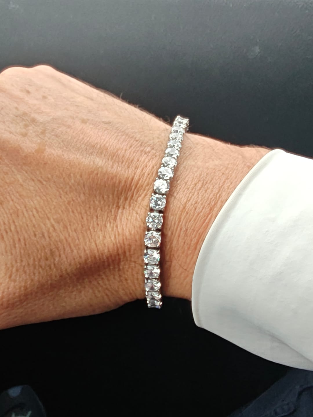 Customer photo review of TENNISBOY BRACELET. - 5MM