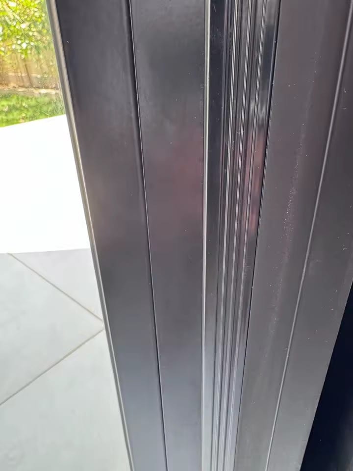 Customer photo review of Door Weather Seal | Adhesive Draft Stopper for Doors & Windows