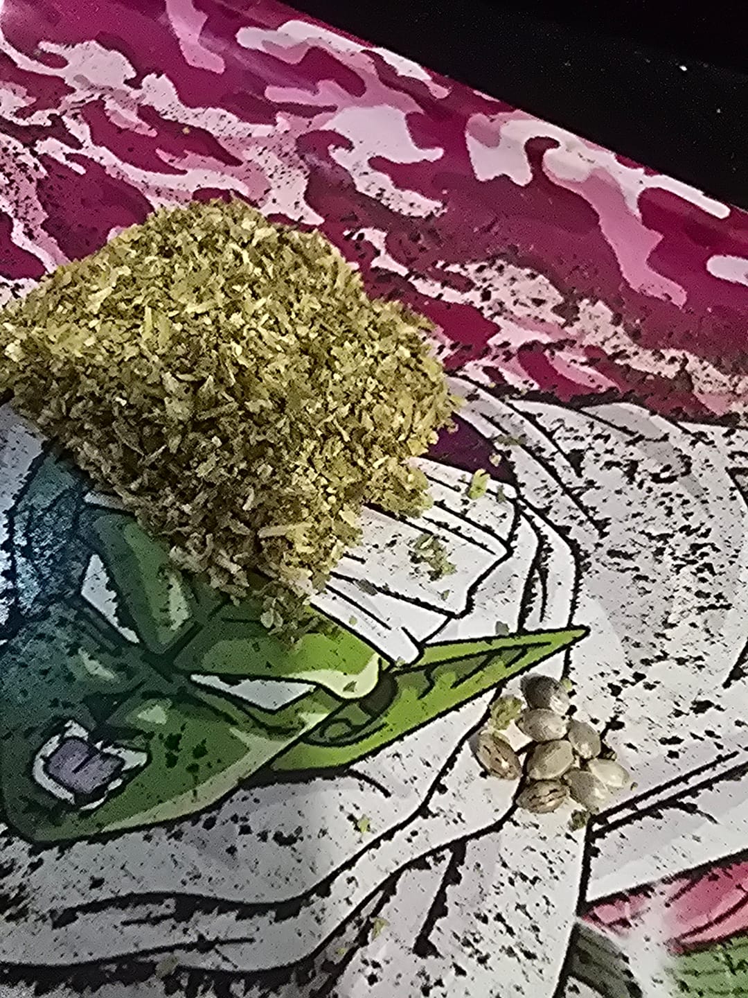 Customer photo review of Bulk THCA Flower Pounds