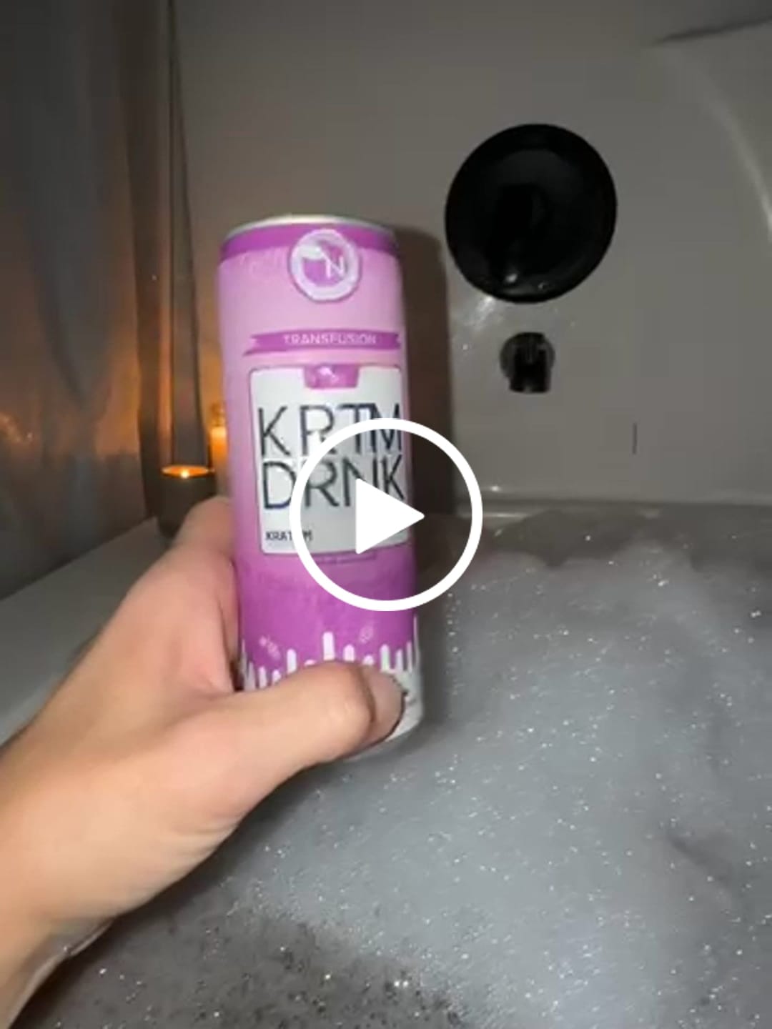 Customer video review of KRATOM BEVERAGE - TRANSFUSION - 130MG - 4 PACK