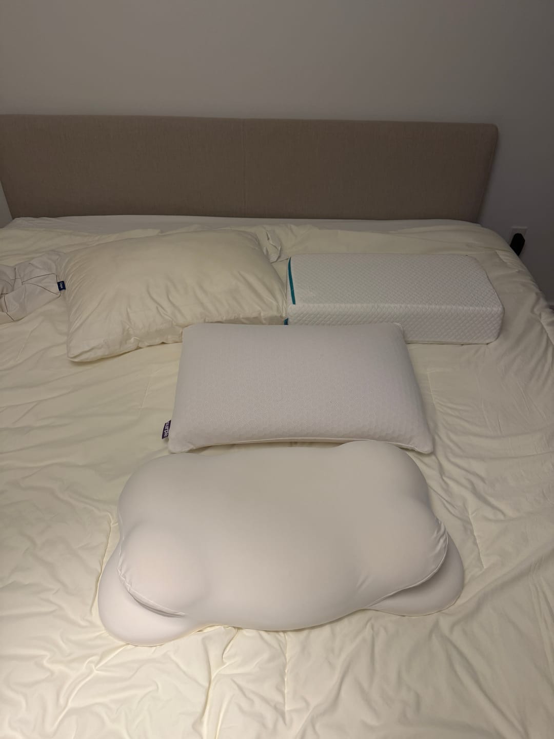 Customer photo review of CloudAlign™ Pillow