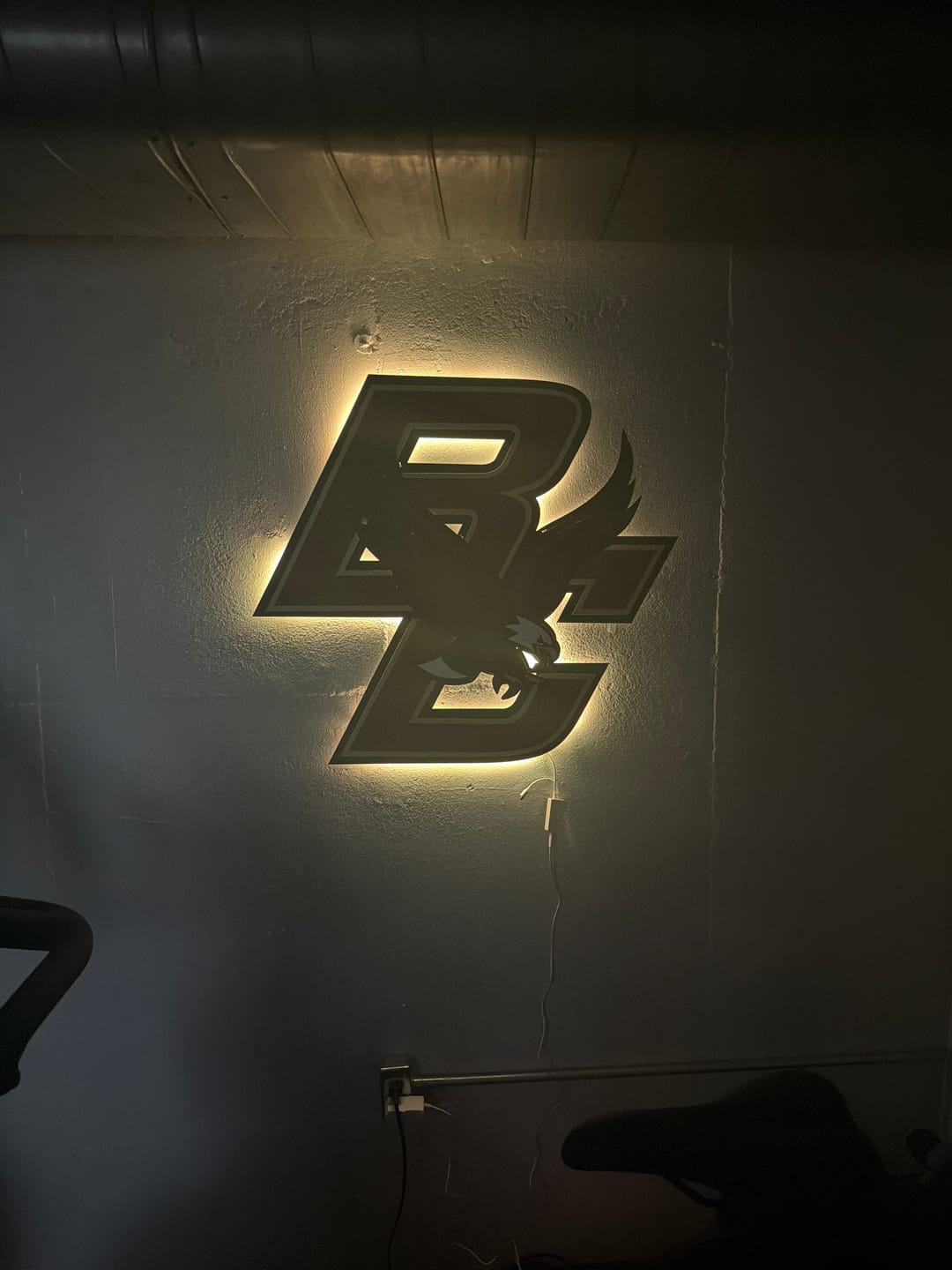 Customer photo review of Boston College Eagles 3D Vintage Metal Wall Art