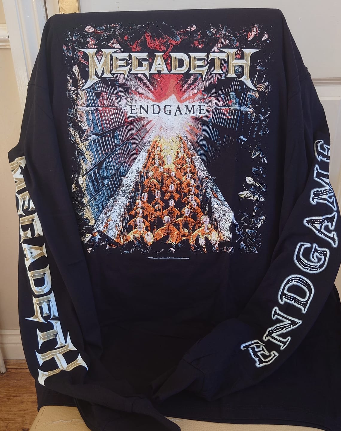 Customer photo review of Megadeth - Endgame - Longsleeve Shirt